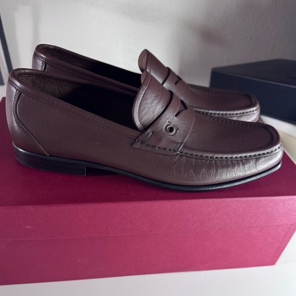 Salvatore Ferragamo Sam Penny loafers Gancini logo size 7 - Picture 14 of 14